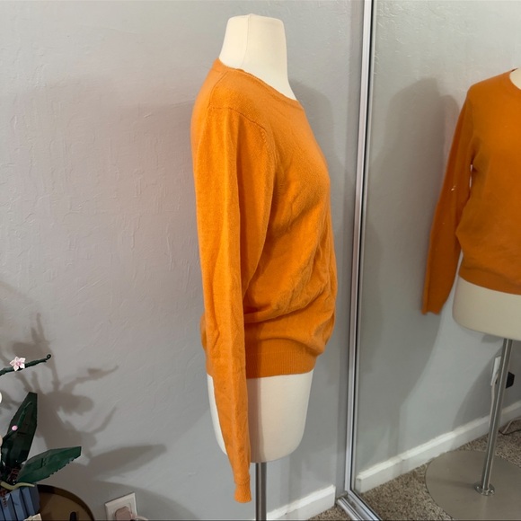 Magasin Du Nord 100% Premium Lambswool Sweater Orange - Picture 5 of 9